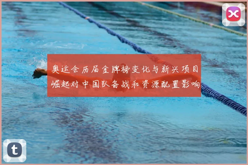 奥运会历届金牌榜变化与新兴项目崛起对中国队备战和资源配置影响